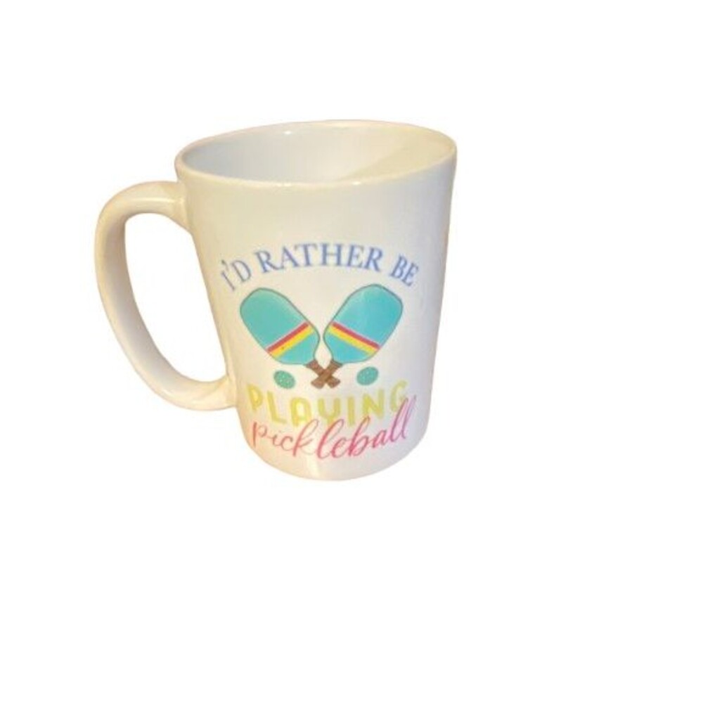 Pickleball Mug “I’d Rather Be Playing Pickleball”